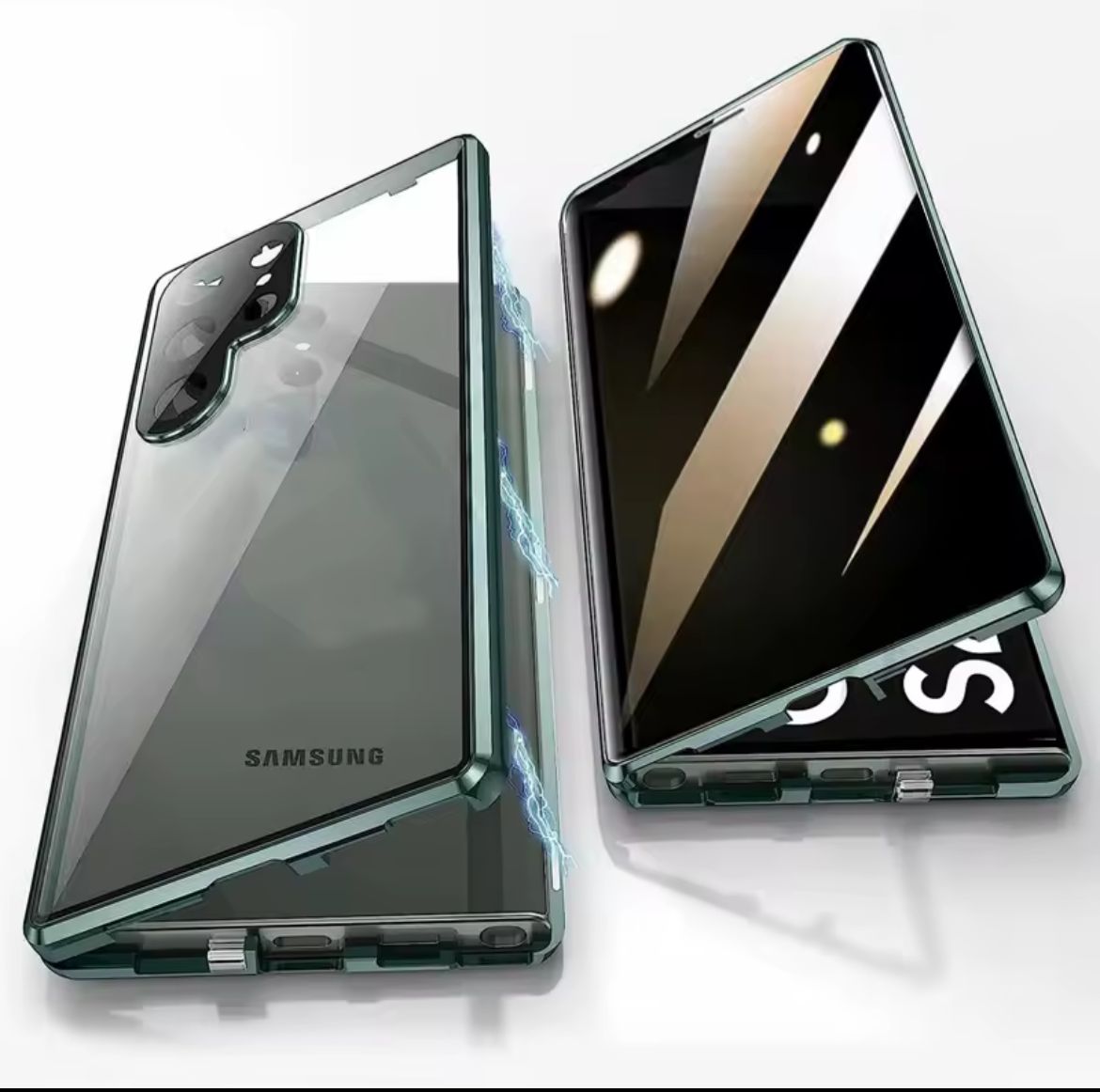 Double-Sided Tempered Glass Phone Case