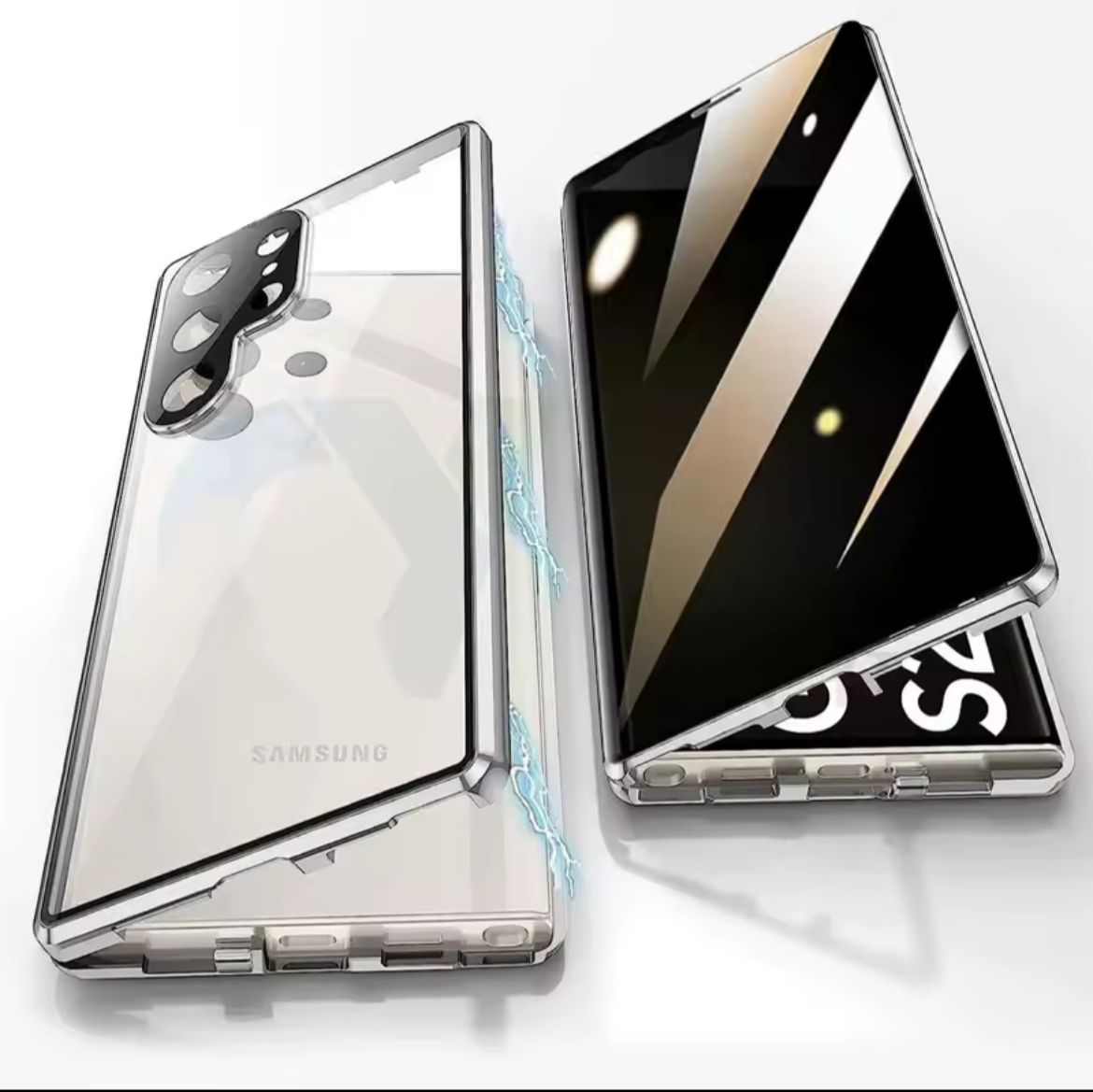 Double-Sided Tempered Glass Phone Case