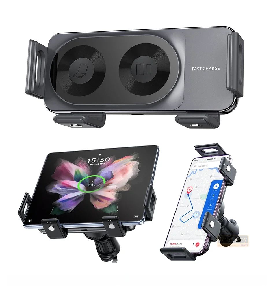 Auto Clamping Wireless Car Holder – Galaxy Z Fold & S / S Ultra