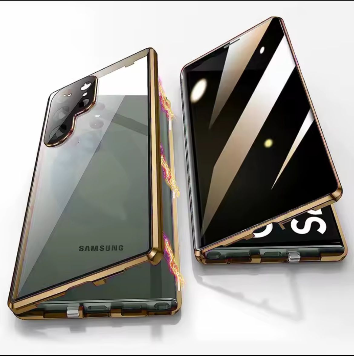 Double-Sided Tempered Glass Phone Case