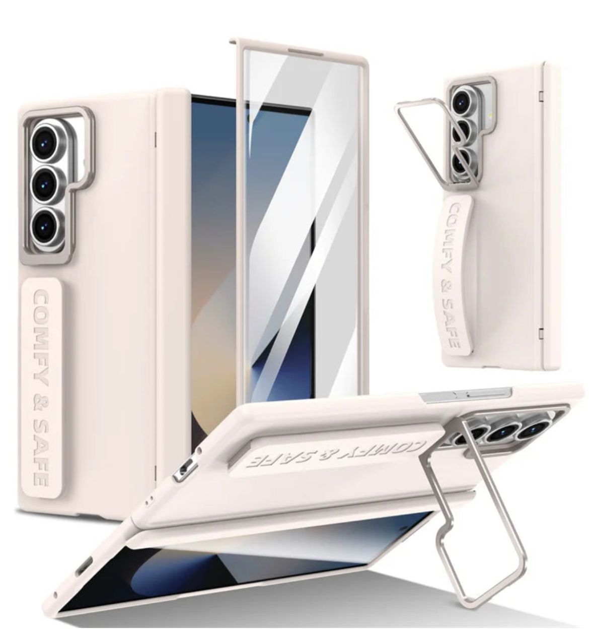 Rugged Grip Case with Kickstand