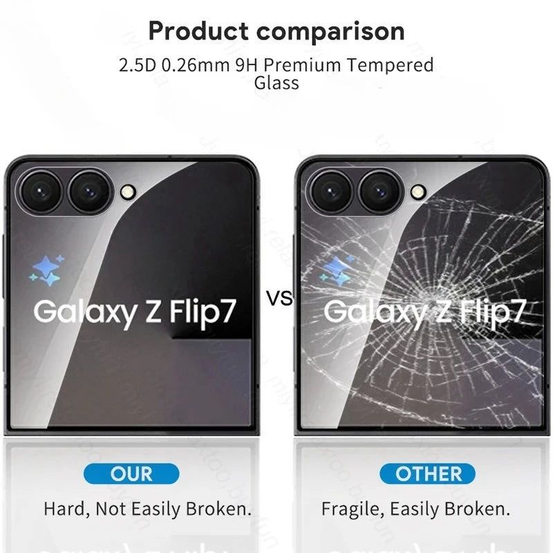 Samsung Z Flip External Screen Tempered Glass