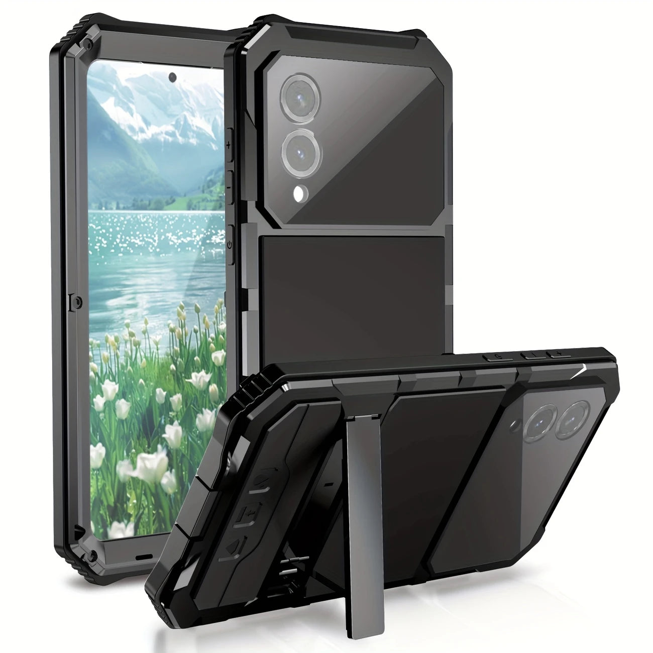 Aluminum Metal Heavy Duty Case for Samsung Galaxy