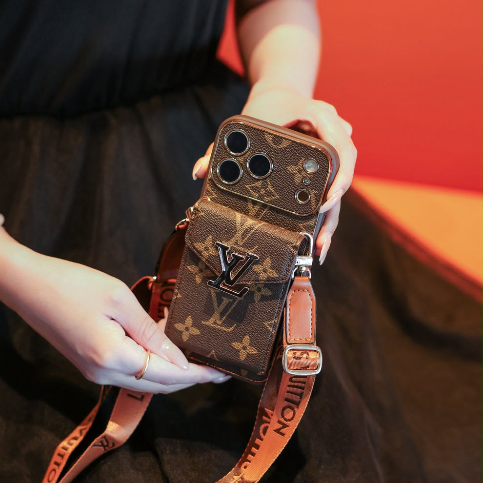 Luxury Card Holder Crossbody Phone Case