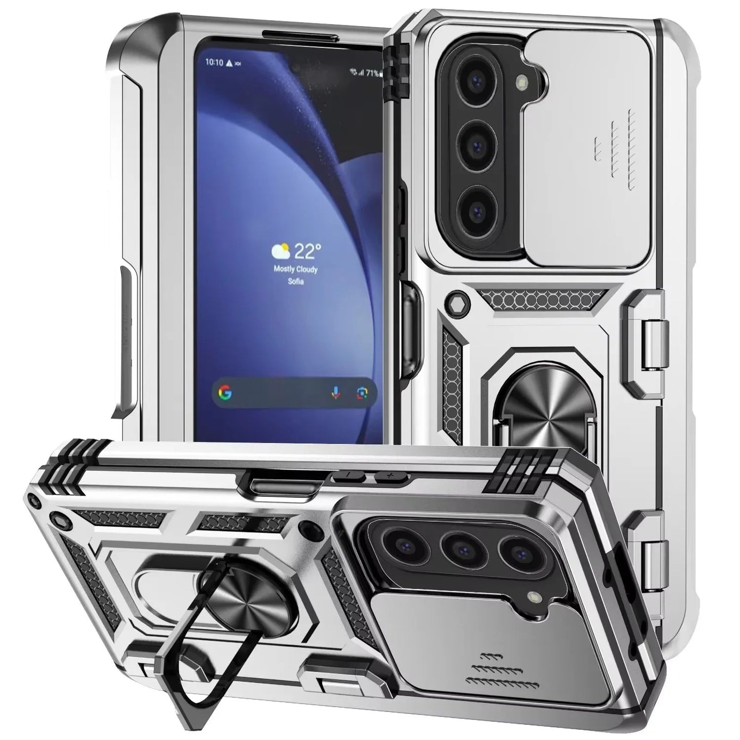 Magnetic Ring Stand Phone Cover For Samsung Galaxy Z Fold 7 6 5 4