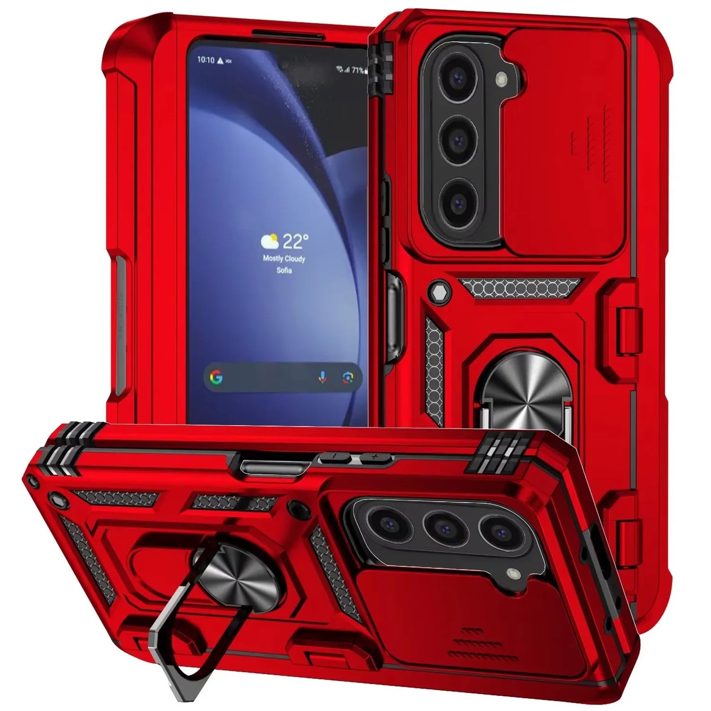 Magnetic Ring Stand Phone Cover For Samsung Galaxy Z Fold 7 6 5 4