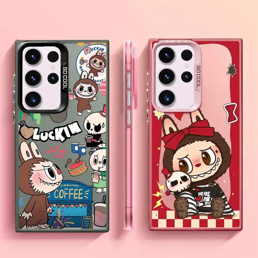 Cute Labubu Soft Shell Case for Samsung Galaxy S