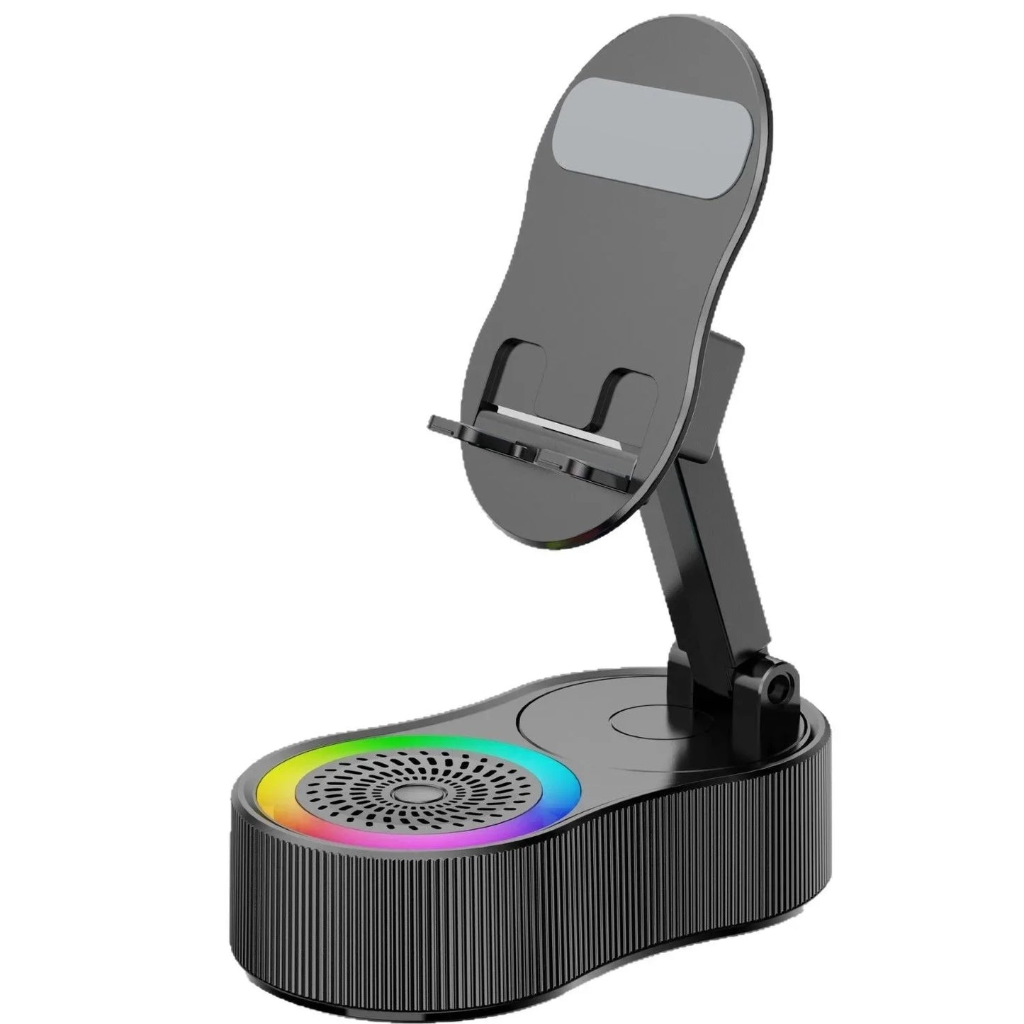 Upgraded Portable Music Player with RGB Lights & Foldable Stand