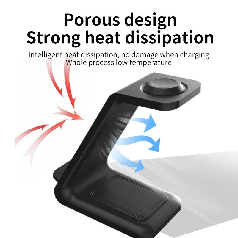 Fast Magnetic Charging Dock – Compatible with iPhone & Samsung