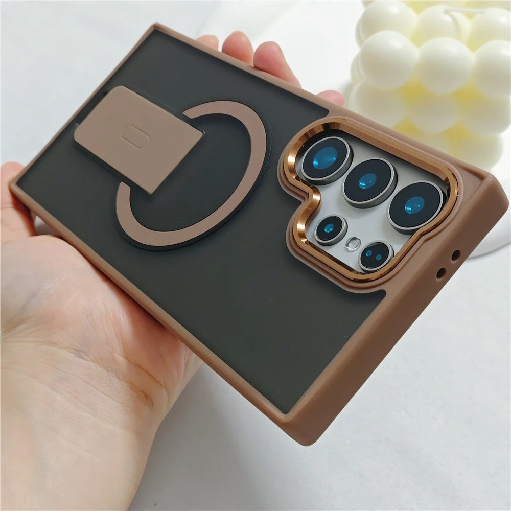 MagSafe Kickstand Case with Ring Holder for Galaxy S Ultra