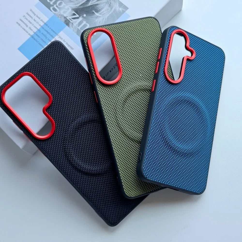 Premium PU Leather Magnetic Case for Samsung Galaxy S Ultra