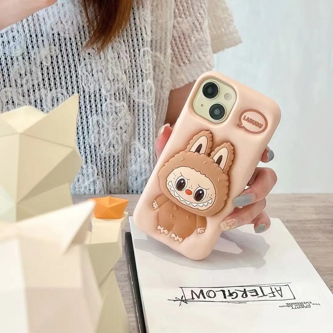 Funny elf stand phone case for Iphone - Galaxy Ultra