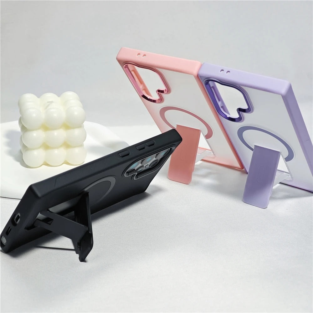 MagSafe Kickstand Case with Ring Holder for Galaxy S Ultra