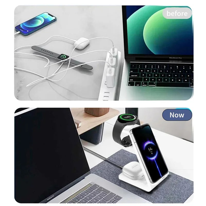 Fast Magnetic Charging Dock – Compatible with iPhone & Samsung