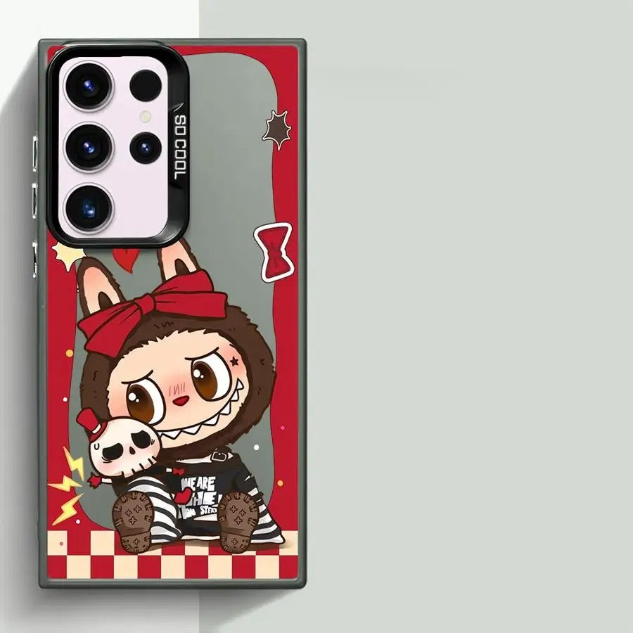 Cute Labubu Soft Shell Case for Samsung Galaxy S
