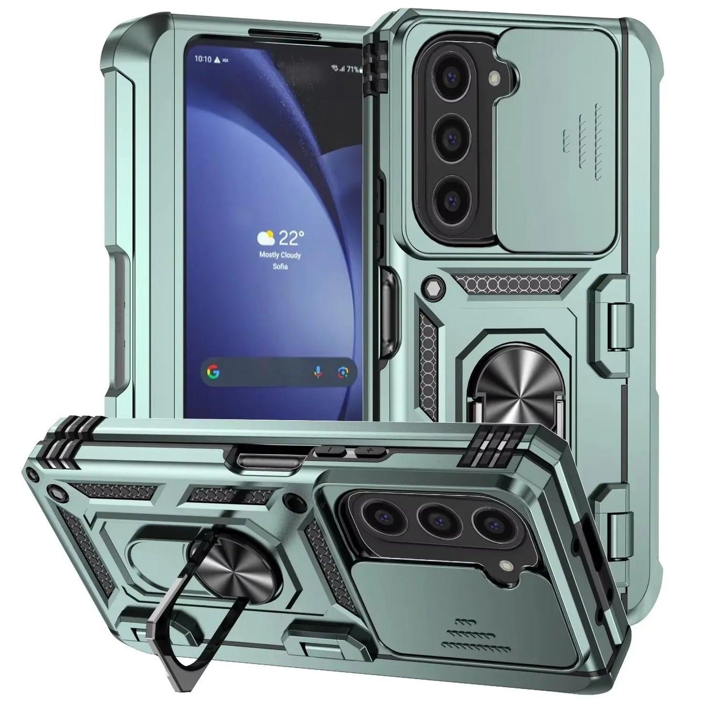 Magnetic Ring Stand Phone Cover For Samsung Galaxy Z Fold 7 6 5 4