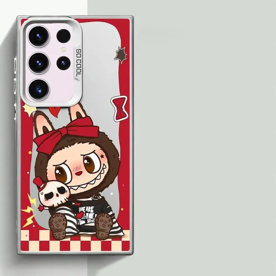Cute Labubu Soft Shell Case for Samsung Galaxy S