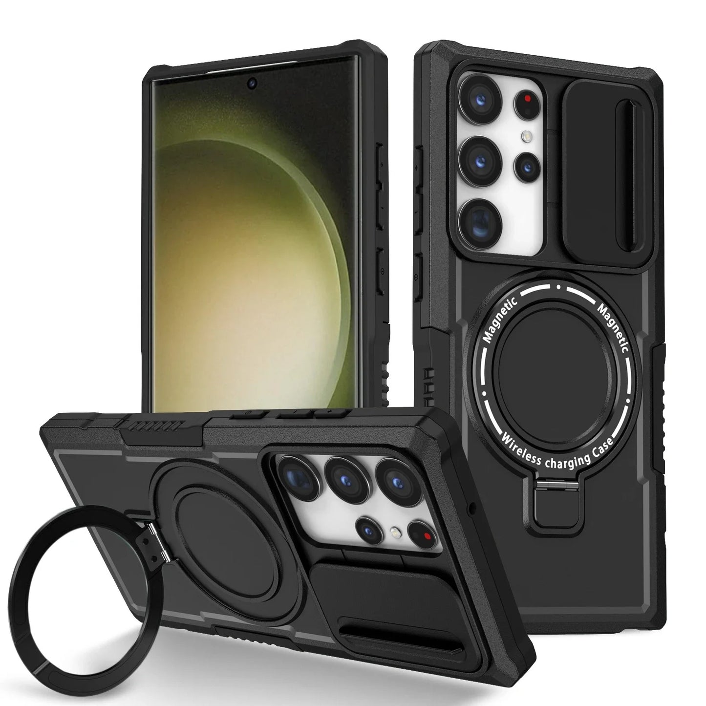 Magnetic Slide Camera Heavy Duty Shock Absorption