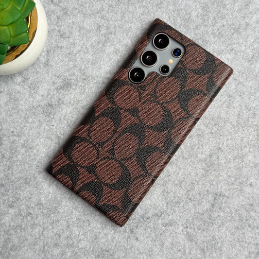Luxury Monogram Leather Case