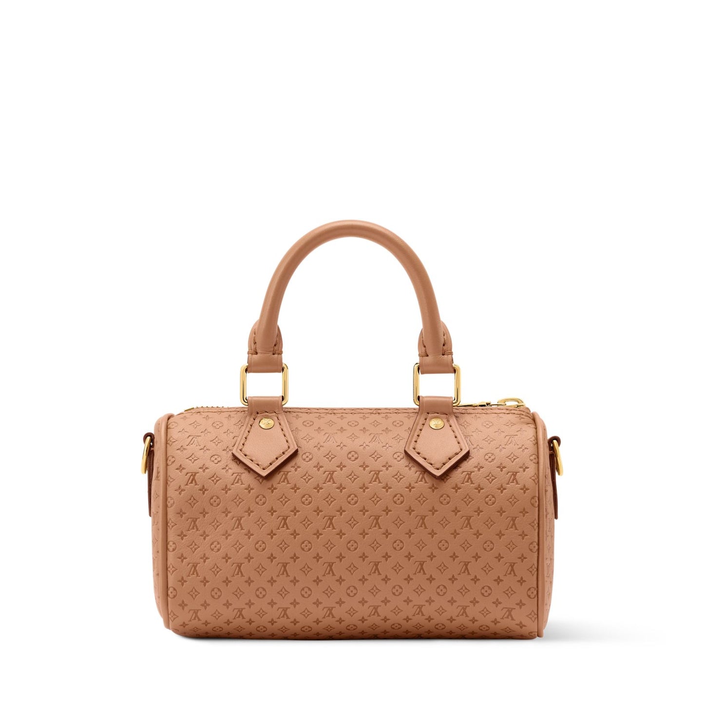 Luxury Brown Monogram Boston Bag