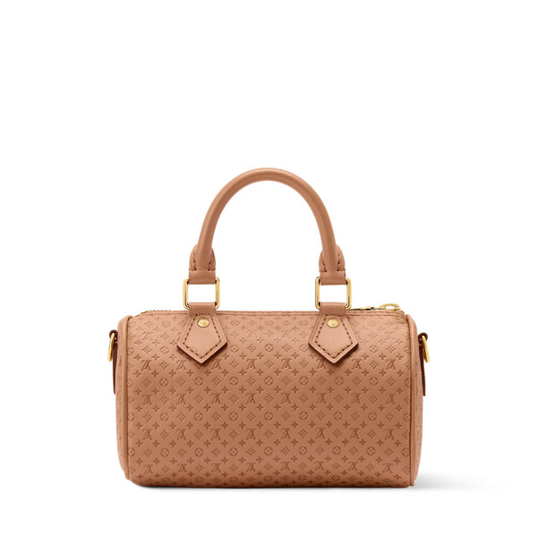 Luxury Brown Monogram Boston Bag