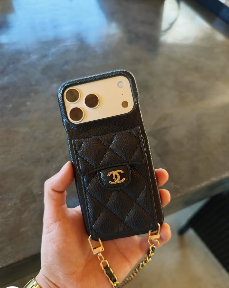 Phone Case with Mirror & Card Holder