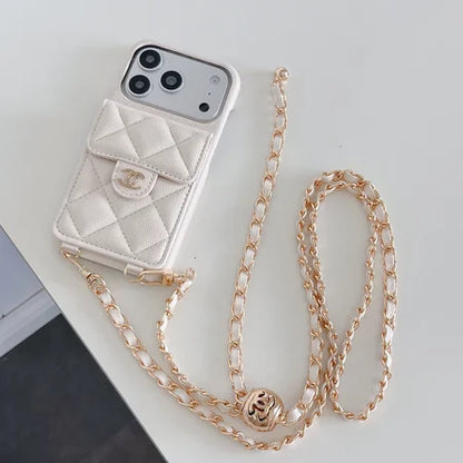 Phone Case with Mirror & Card Holder