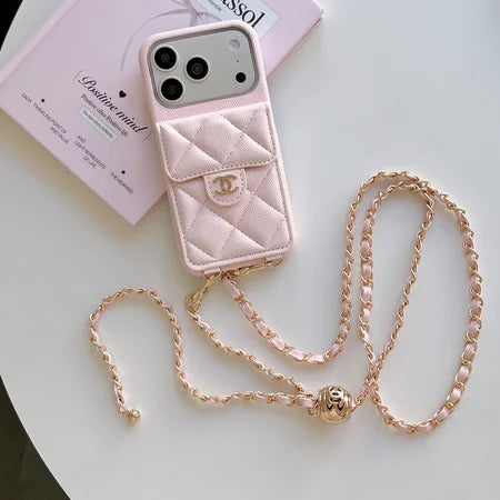 Phone Case with Mirror & Card Holder