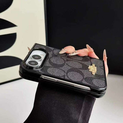 Classic Monogram Canvas Case for iPhone Duo