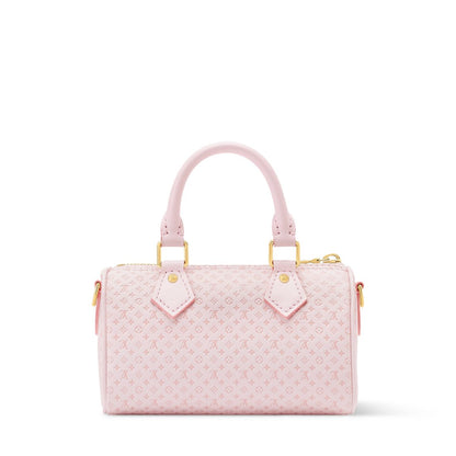 Pink Premium Leather Shoulder Bag