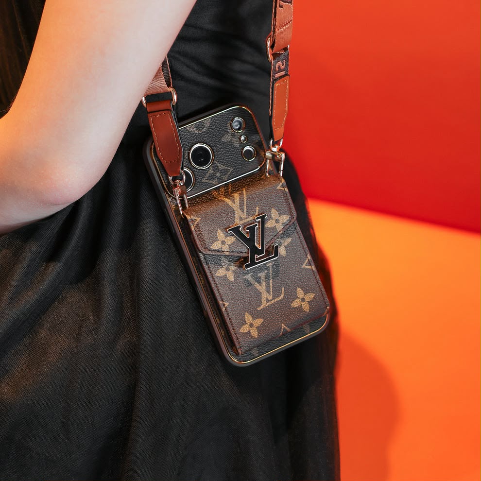 Luxury Card Holder Crossbody Phone Case