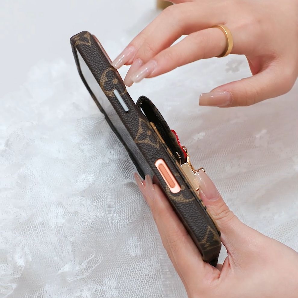 Luxury Crossbody Wallet Phone Case