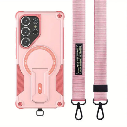 Rugged Magnetic Armor with Kickstand