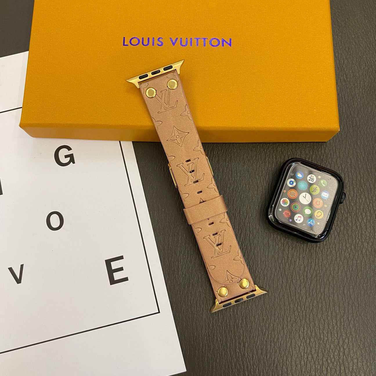 Statement Leather Watch Band