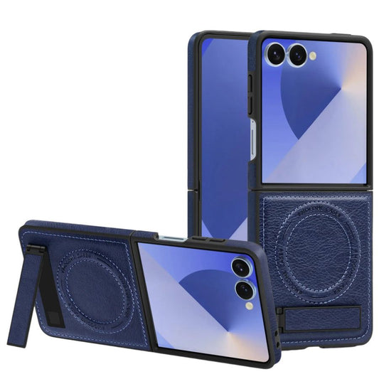 Leather Magnetic Stand Case Z Flip