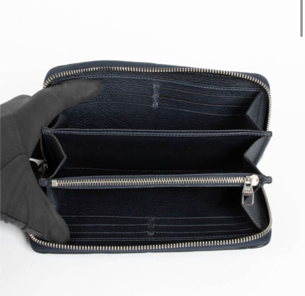 Luxury Studded Zip Wallet