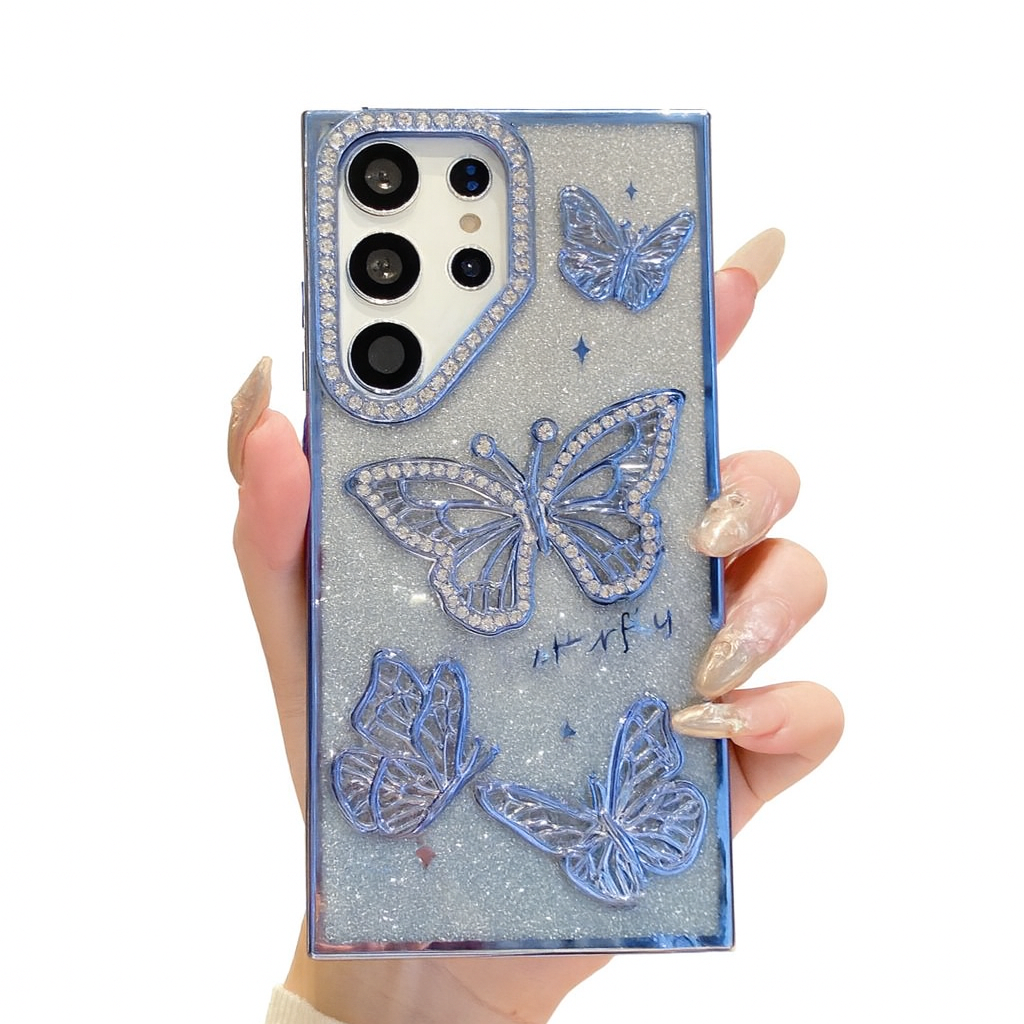 Cute Cartoon 3D Butterfly Diamond