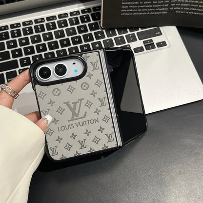 Luxury Monogram Case for iPhone Duo