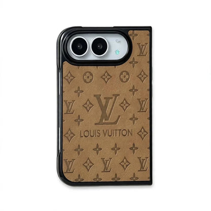 Luxury Monogram Case for iPhone Duo