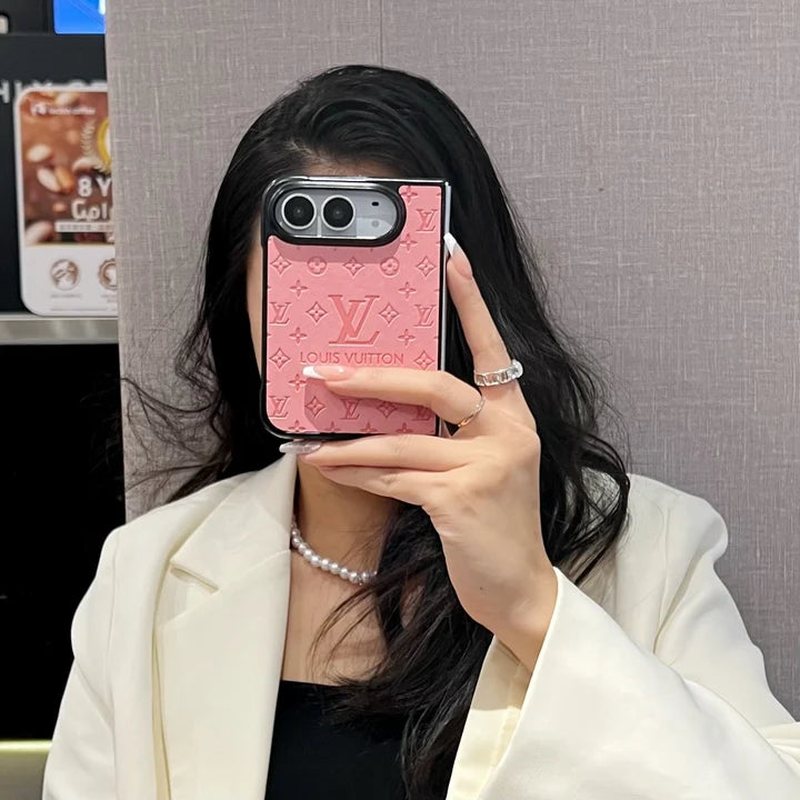 Luxury Monogram Case for iPhone Duo