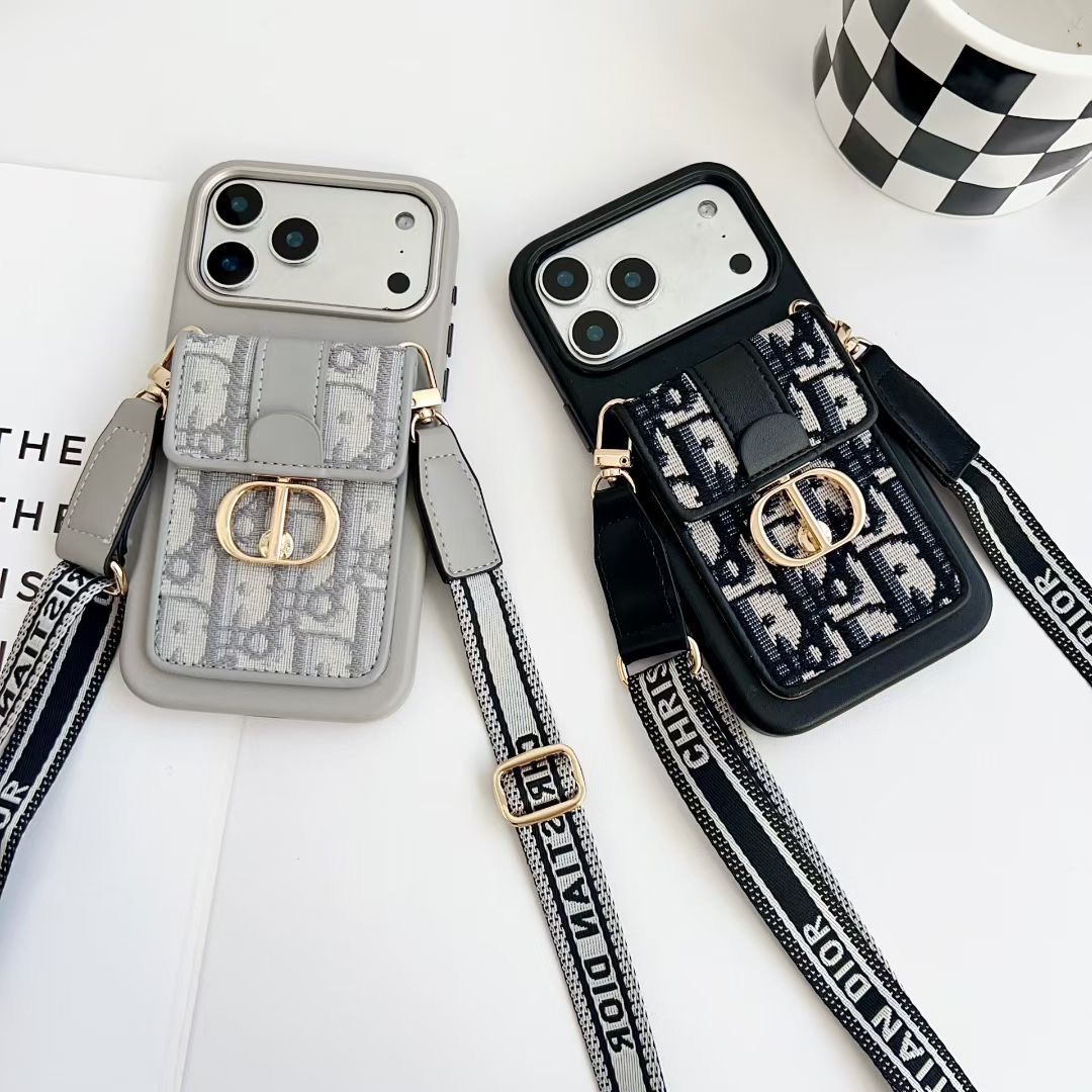 Phone Wallet Case with Strap