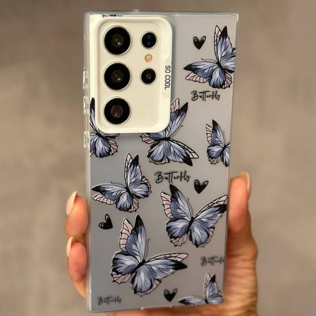 Étui Samsung Papillon Amour