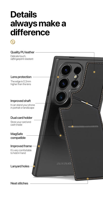 Étui 3 en 1 pour Galaxy S24 Ultra