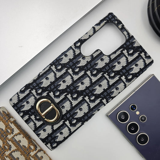 Luxury Woven Canvas Case