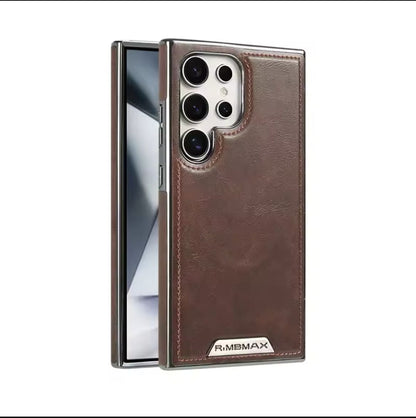 High End Leather Magnetic Phone Case, For Samsung Galaxy