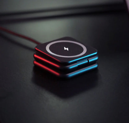 “Samsung 3-in-1 Wireless Charger – Fast Charging for Galaxy Ultra, Watch & Buds”