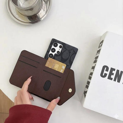 Luxury Leather Pattern Case with Card Pocket