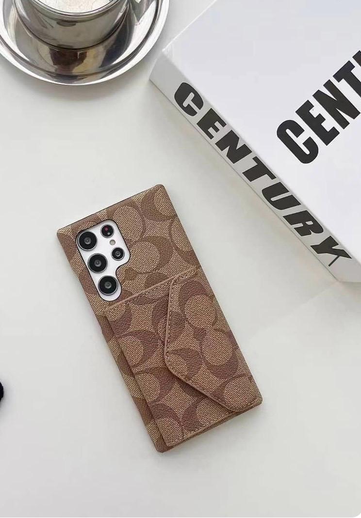 Luxury Leather Pattern Case with Card Pocket