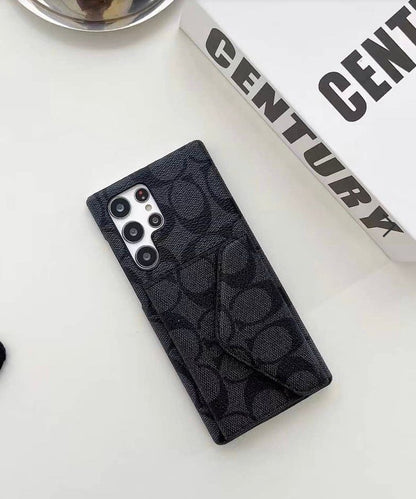 Luxury Leather Pattern Case with Card Pocket