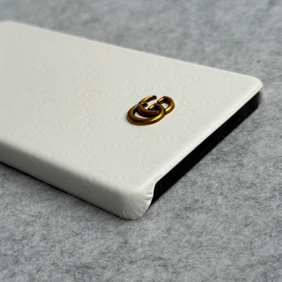 Luxury Embossed Leather Case